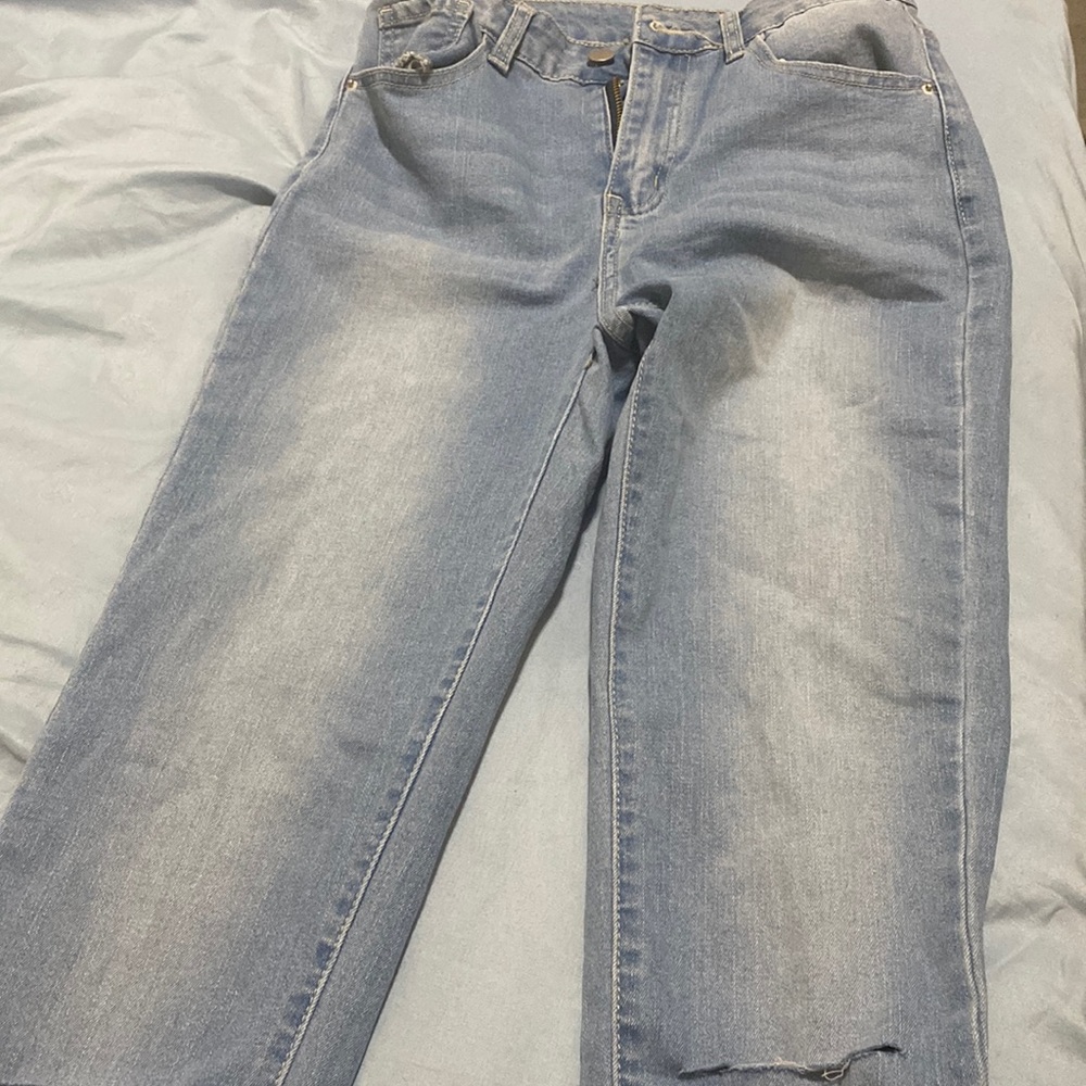 Stacked jeans